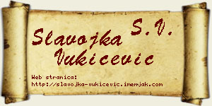 Slavojka Vukičević vizit kartica